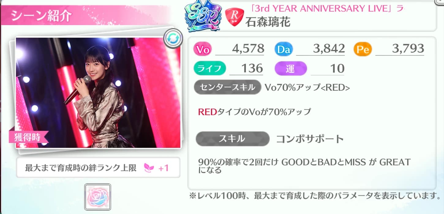 石森璃花 / 3rd YEAR ANNIVERSARY LIVE
