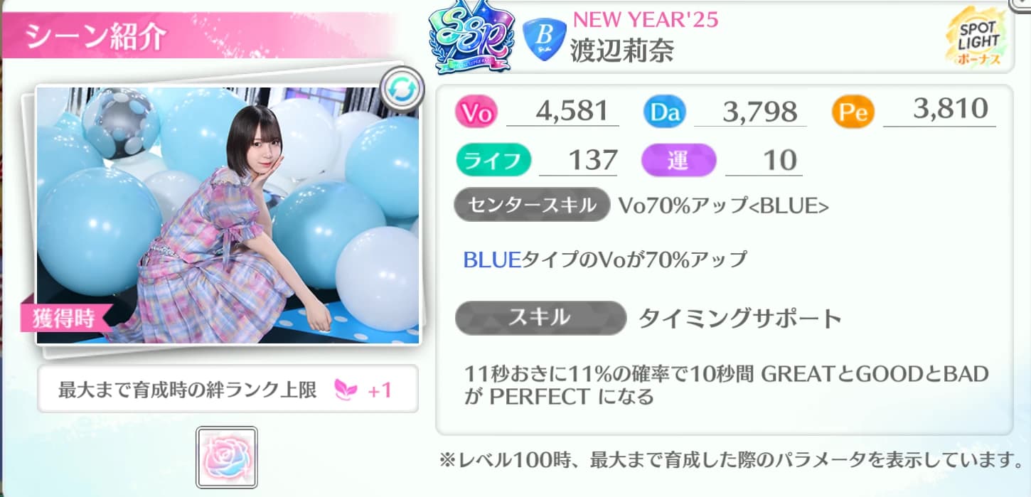 渡辺莉奈 / NEW YEAR'25