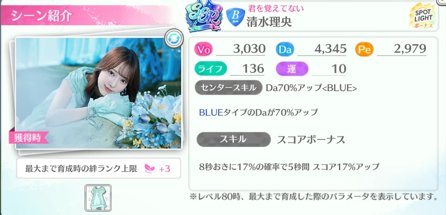 清水理央 / 君を覚えてない