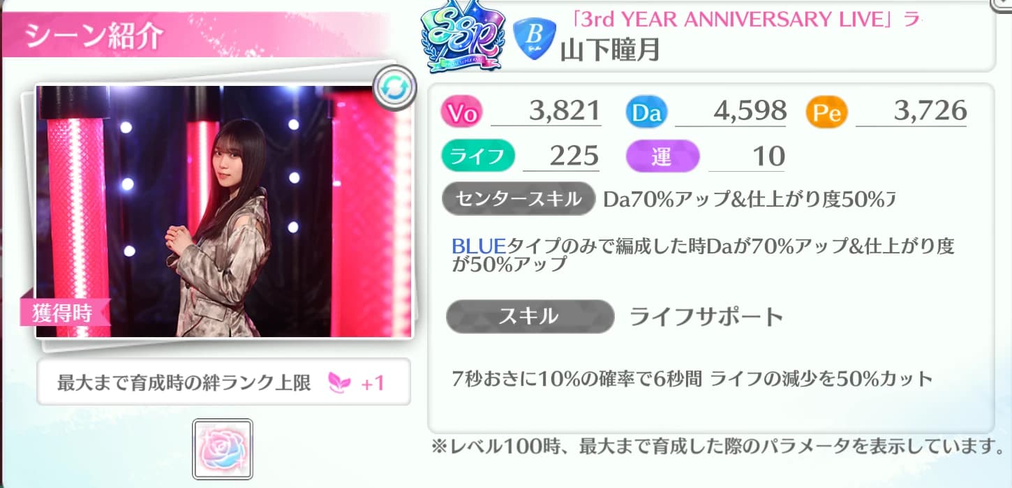 山下瞳月 / 3rd YEAR ANNIVERSARY LIVE