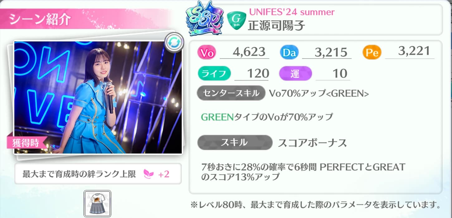 正源司陽子 / UNIFES'24 summer