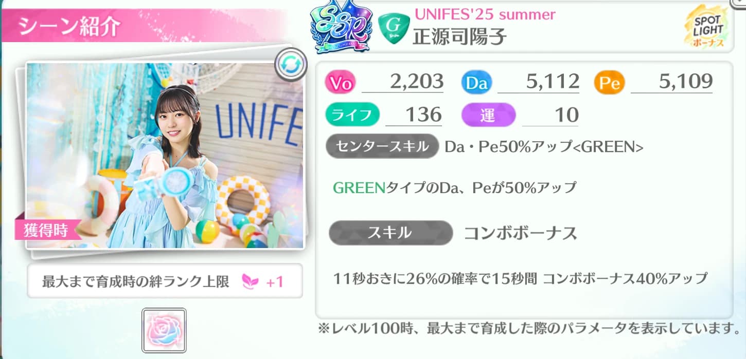 正源司陽子 / UNIFES'25 summer
