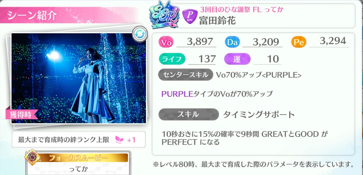 富田鈴花 / 3回目のひな誕祭 FL ってか