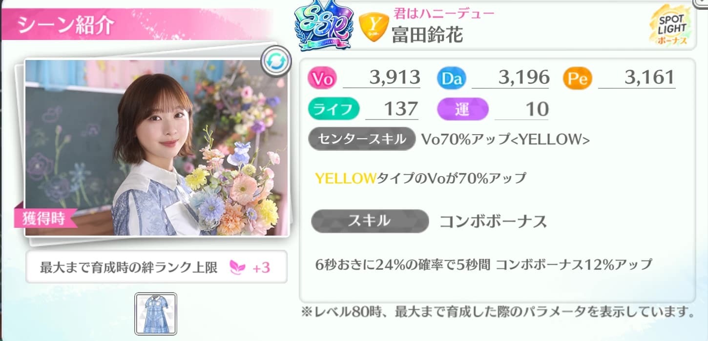 富田鈴花 / 君はハニーデュー