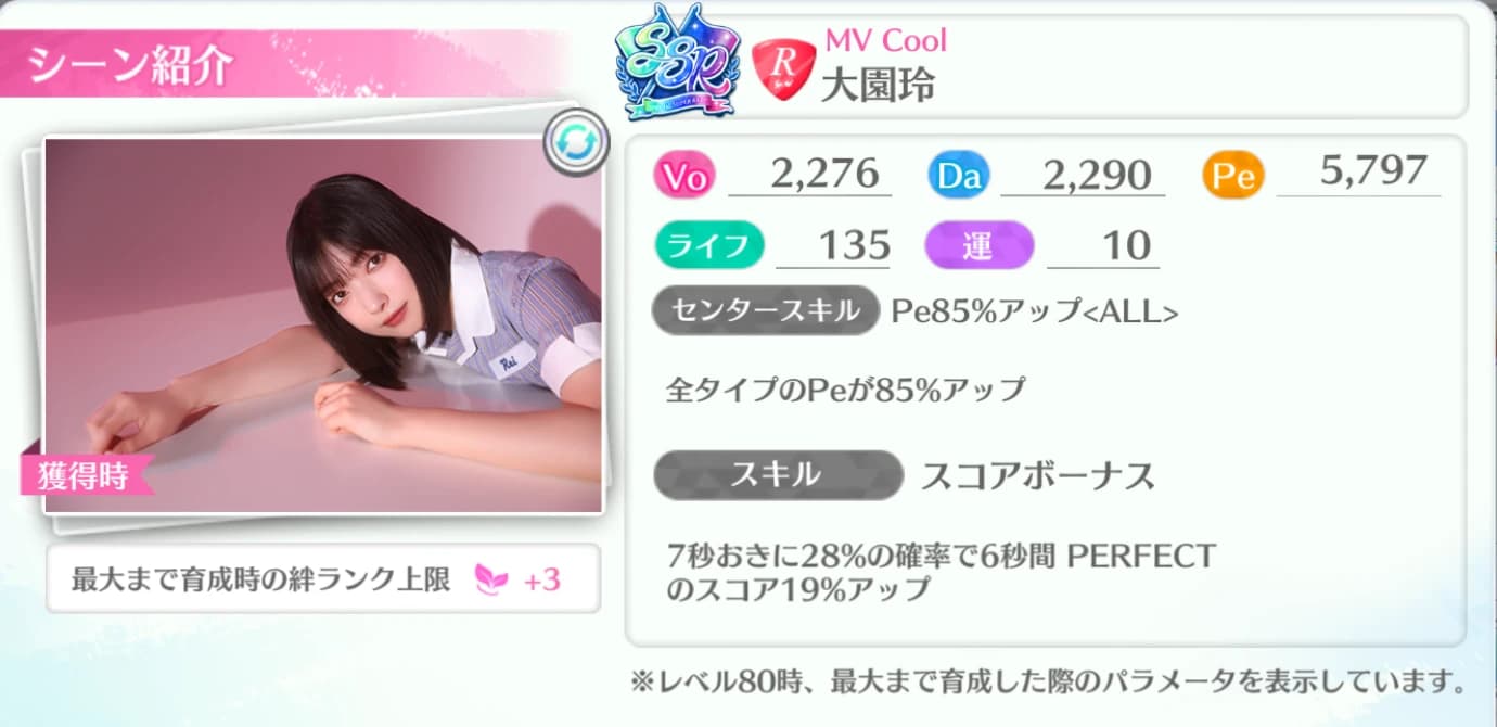 大園玲 / MV Cool