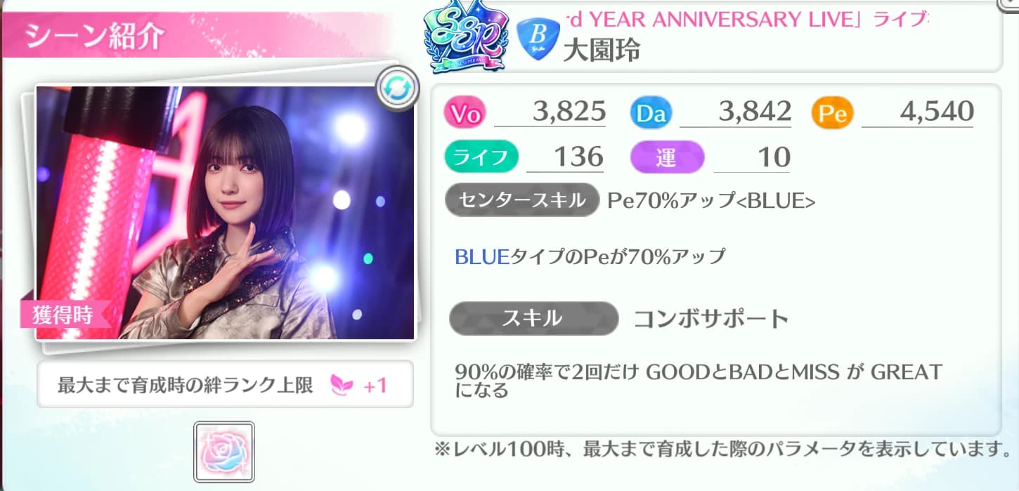 大園玲 / 「4th YEAR ANNIVERSARY LIVE」ライブ