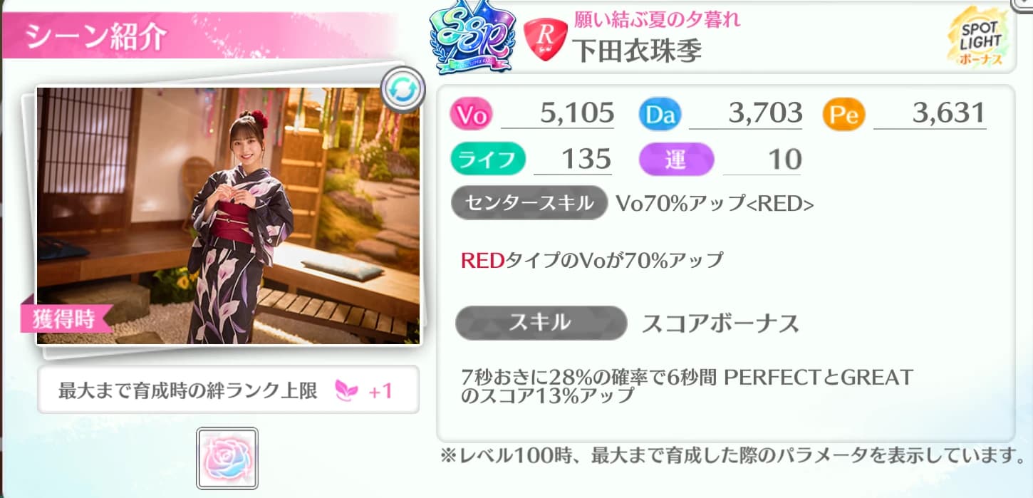 下田衣珠季 / 願い結ぶ夏の夕暮れ