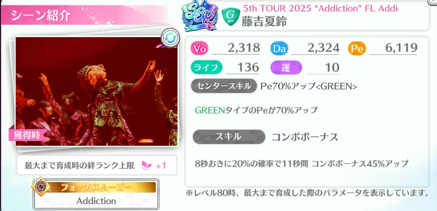 藤吉夏鈴 / 5th TOUR 2025 "Addiction" FL Addiction