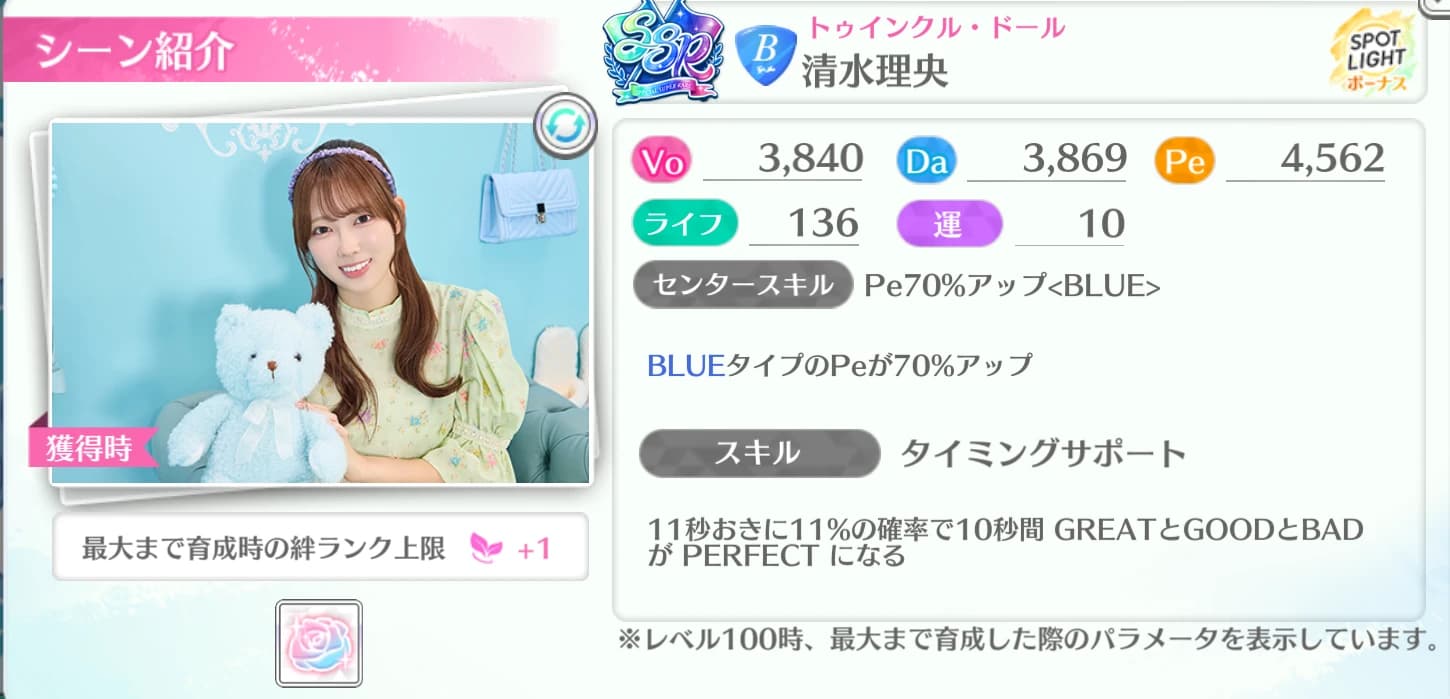 清水理央 / トゥインクル・ドール